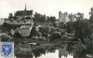 49 Maine Et Loire CPSM FRANCE 49 "Montreuil-Bellay, Château, Bords du Thouet, Eglise"