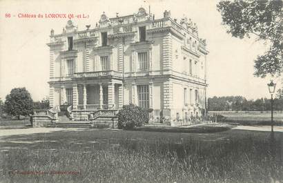CPA FRANCE 49 "Loroux-Beconnais, Château du Loroux"