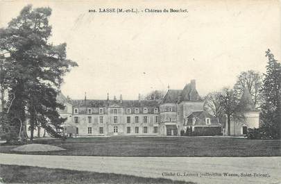 CPA FRANCE 49 "Lasse, Château du Bouchet"