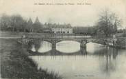 49 Maine Et Loire CPA FRANCE 49 "Gesté, Château du Plessis, Pont, Etang"