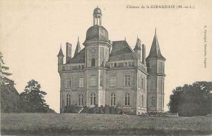 CPA FRANCE 49 "Château de la Giraudaie"