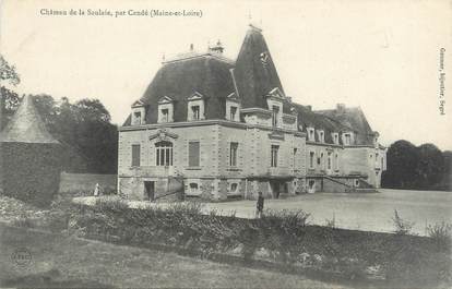 CPA FRANCE 49 "Candé, Château de la Saulaie"