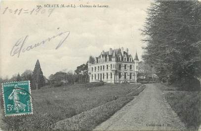 CPA FRANCE 49 "Sceaux, Château de Launay"
