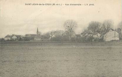 CPA FRANCE 49 "Saint-Jean-de-la-Croix"