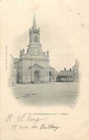 CPA FRANCE 49 "Les Rairies, Eglise"