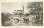 49 Maine Et Loire CPA FRANCE 49 "Somloire, Pont de Pierre, Lavoir"