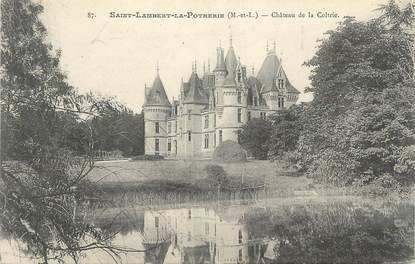 CPA FRANCE 49 "St Lambert la Potherie, Chateau de la Coltrie"