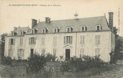 CPA FRANCE 49 "St Augustin des Bois, Chateau de la Perrière"