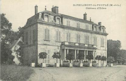 CPA FRANCE 49 "St Philibert du Peuple, Chateau d'Etiau"