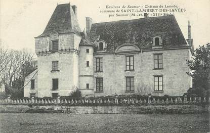 CPA FRANCE 49 "St Lambert des Levées, Château de Lamote"