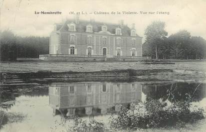 CPA FRANCE 49 "La Membrolle, Chateau de la Violette"