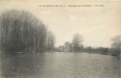 CPA FRANCE 49 "Le Vaudelnay, Paysage sur le Thouet"