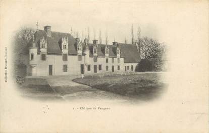 CPA FRANCE 49 "Chateau de Vengeau"