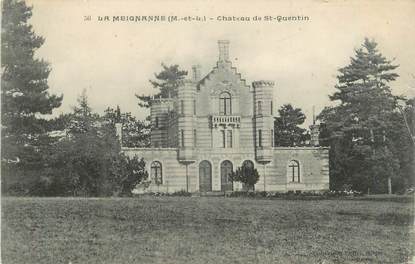 CPA FRANCE 49 "La Meignanne, Chateau de St Quentin"