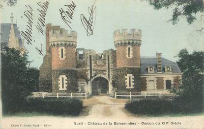 CPA FRANCE 49 "Nueil , Château de la Boissonnière"