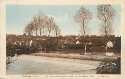 CPA FRANCE 49 "Nyoiseau, Près de la chute d'eau de l'Oudon"