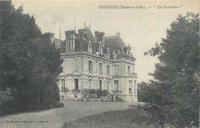 CPA FRANCE 49 "Pruniers, La Piverdière"