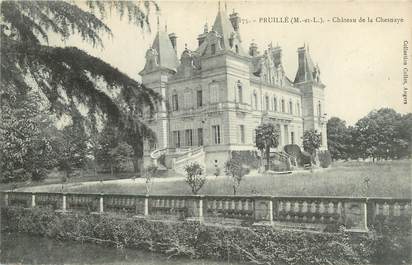CPA FRANCE 49 "Pruillé, Chateau de la Chesnaye"