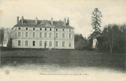CPA FRANCE 49 "Segré, Chateau de Noyant-la-Gravoyère"