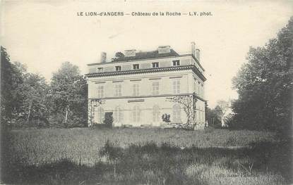 CPA FRANCE 49 "Le Lion d'Angers, Chateau de la Roche"