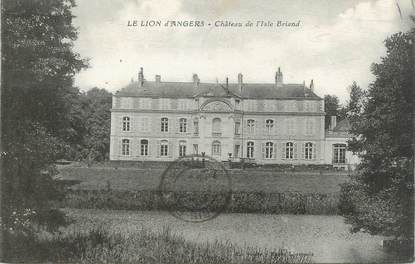 CPA FRANCE 49 "Le Lion d'Angers, Chateau de l'Isle Briand"
