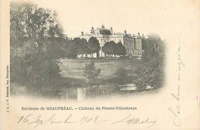 CPA FRANCE 49 "Environs de Beaupréau, Chateau du Plessis-Villoutreys"