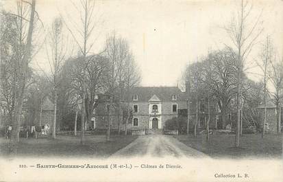 CPA FRANCE 49 "Ste Gemmes d'Andigné, Chateau de Dieusie"