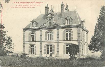 CPA FRANCE 61 "Moulins la Marche, Chateau de Bois Gauthier"