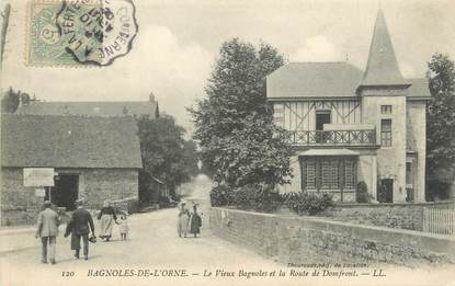 CPA FRANCE 61 "Bagnoles de l'Orne, Le Vieux Bagnoles, Route de Domfront"