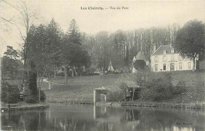 CPA FRANCE 61 "Les Clairets, Vue du Parc"
