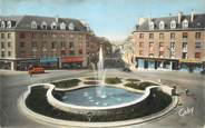 61 Orne CPSM FRANCE 61 " Flers, Place Centrale et Rue du Juin "