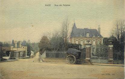 CPA FRANCE 61 "Gacé, Rue de Falaise"