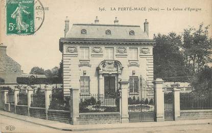 CPA FRANCE 61 "La Ferté Macé, Caisse d'Epargne"