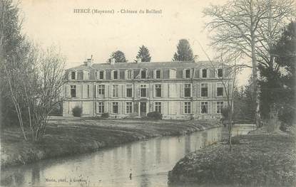 CPA FRANCE 53 "Hercé, Chateau de Bailleul"