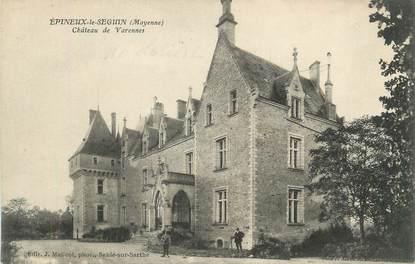CPA FRANCE 53 "Epineux le Seguin, Chateau de Varennes"