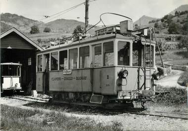 CPSM SUISSE "Fontanivent" TRAIN / TRAMWAY