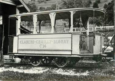 CPSM SUISSE "Fontanivent" TRAIN / TRAMWAY