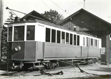 CPSM SUISSE "Aubonne" TRAIN / TRAMWAY