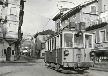 CPSM SUISSE "Clarens" TRAIN / TRAMWAY