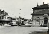 Suisse CPSM SUISSE "Moudon" TRAIN / TRAMWAY