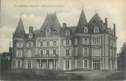 53 Mayenne CPA FRANCE 53 "La Cropte, Chateau de la Carrière"
