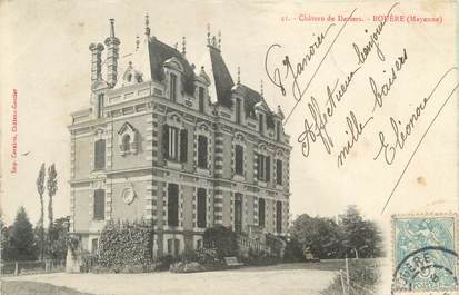 CPA FRANCE 53 "Bouère, Chateau de Daviers"