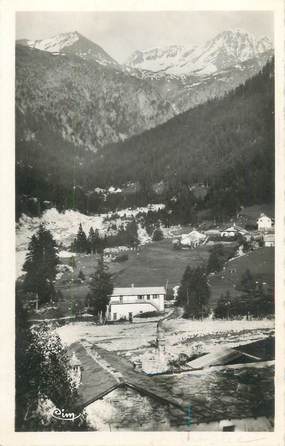 CPSM FRANCE 73 "Bramans, Chalet du Planais, Glaciers de Savine, Le Col du Petit Mont-Cenis"