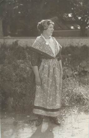 CARTE PHOTO FRANCE 73 "Femme de Savoie"