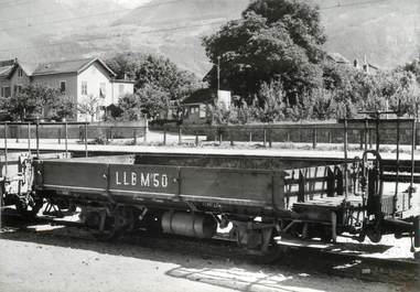 CPSM SUISSE "Loeche les Bains " TRAIN / TRAMWAY