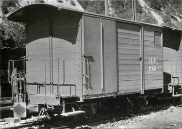 CPSM SUISSE "Loeche les Bains " TRAIN / TRAMWAY