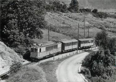 CPSM SUISSE "Loeche les Bains " TRAIN / TRAMWAY