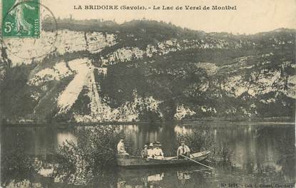CPA FRANCE 73 "La Bridoire, Lac de Vevel de Montbel"