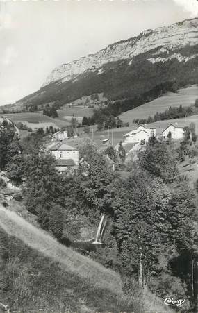 / CPSM FRANCE 38 "Rencurel, feulletière et la grande falaise"