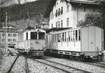 CPSM SUISSE "Loeche les Bains" TRAIN / TRAMWAY